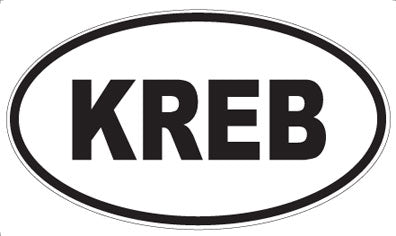 KREB - Oval Sticker
