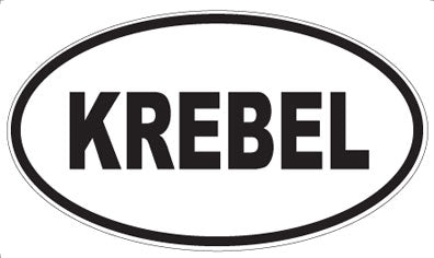 KREBEL - Oval Magnet