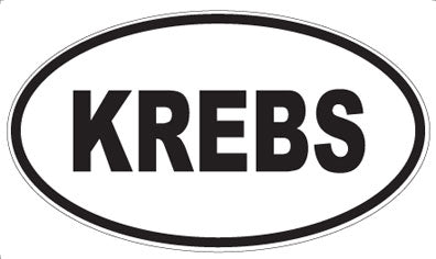 KREBS - Oval Magnet
