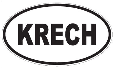 KRECH - Oval Magnet