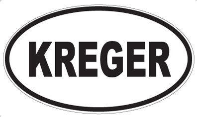 KREGER - Oval Magnet
