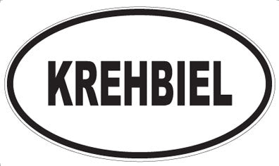 KREHBIEL - Oval Magnet