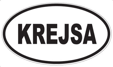 KREJSA - Oval Magnet