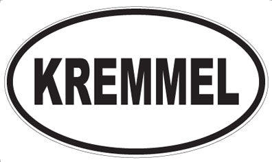 KREMMEL - Oval Magnet