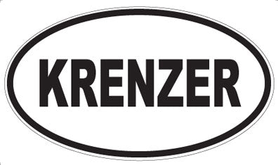 KRENZER - Oval Magnet