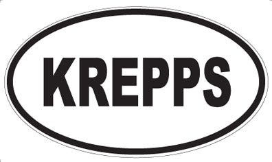 KREPPS - Oval Magnet