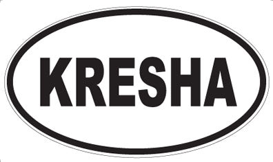 KRESHA - Oval Magnet