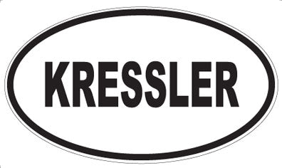 KRESSLER - Oval Magnet