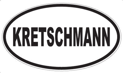 KRETSCHMANN - Oval Magnet