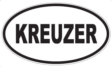 KREUZER - Oval Magnet