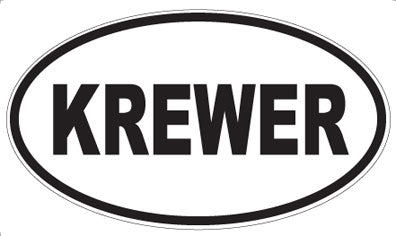 KREWER - Oval Magnet