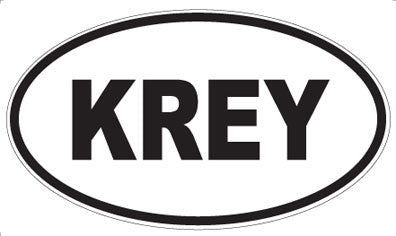 KREY - Oval Magnet