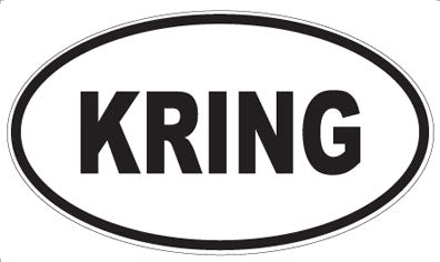 KRING - Oval Magnet