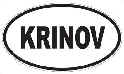 KRINOV - Oval Magnet