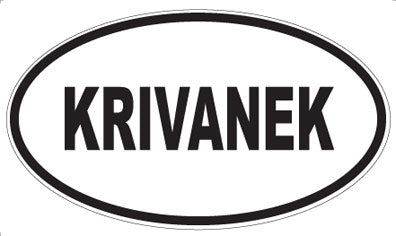 KRIVANEK - Oval Magnet