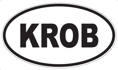 KROB - Oval Magnet