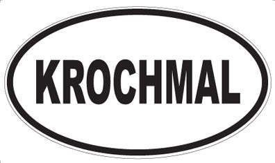 KROCHMAL - Oval Magnet