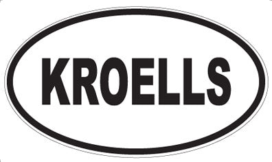KROELLS - Oval Magnet