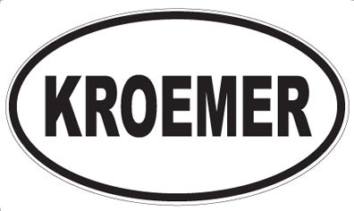 KROEMER - Oval Magnet