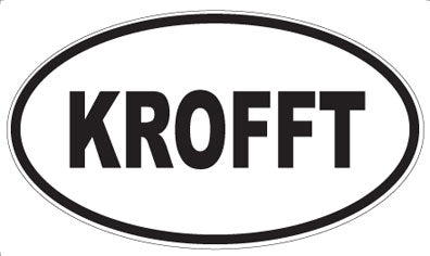 KROFFT - Oval Magnet