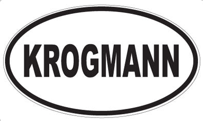 KROGMANN - Oval Magnet