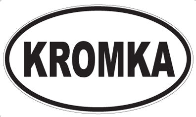 KROMKA - Oval Sticker