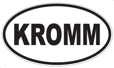 KROMM - Oval Magnet