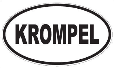 KROMPEL - Oval Magnet