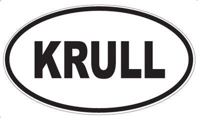 KRULL - Oval Magnet