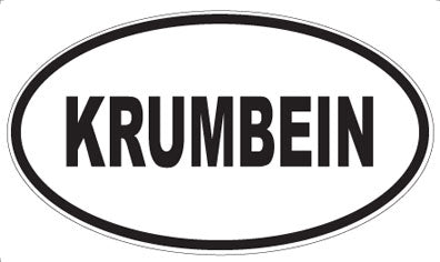 KRUMBEIN - Oval Magnet