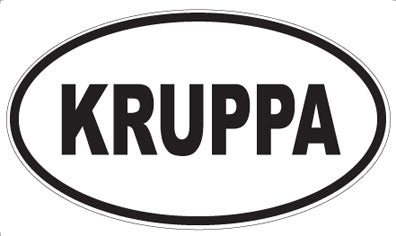 KRUPPA - Oval Magnet