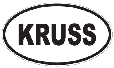 KRUSS - Oval Magnet