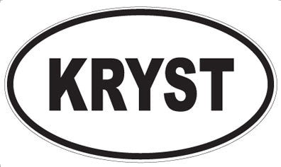 KRYST - Oval Magnet