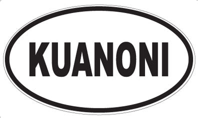KUANONI - Oval Magnet