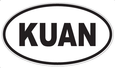 KUAN - Oval Magnet
