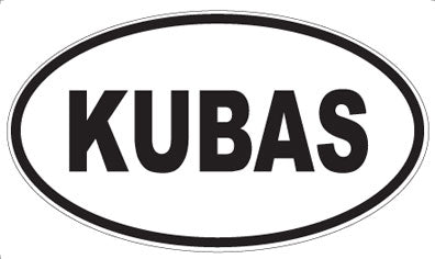 KUBAS - Oval Magnet
