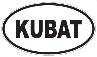 KUBAT - Oval Magnet