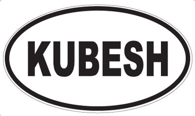 KUBESH - Oval Magnet