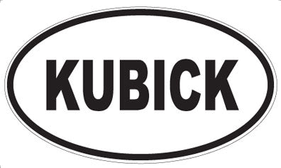 KUBICK - Oval Magnet