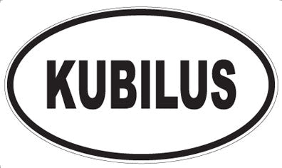 KUBILUS - Oval Magnet