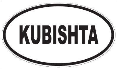 KUBISHTA - Oval Magnet
