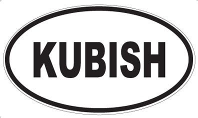 KUBISH - Oval Magnet