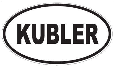 KUBLER - Oval Magnet