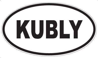 KUBLY - Oval Magnet