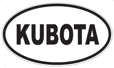 KUBOTA - Oval Magnet