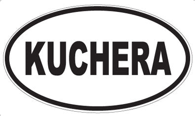 KUCHERA - Oval Sticker