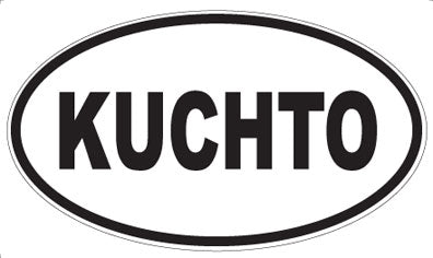 KUCHTO - Oval Sticker