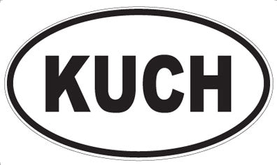 KUCH - Oval Magnet