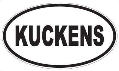 KUCKENS - Oval Magnet