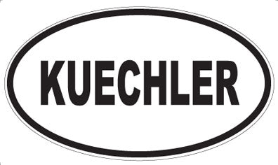 KUECHLER - Oval Magnet